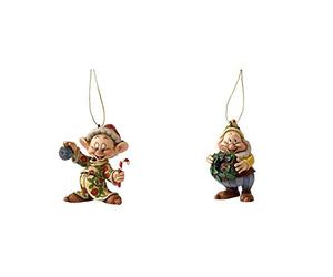 Disney Traditions Dopey Hanging Ornament & Traditions Happy Hanging Ornament