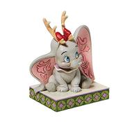 Disney Traditions Flying Dumbo As A Reindeer Figurine, Multicoloured, 10cm, 6008985