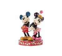 Disney Traditions Mickey and Minnie Heart Tails Figurine