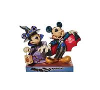 Disney Traditions Mickey And Minnie Vampire Figurine, Multicoloured, 13cm, 6008989