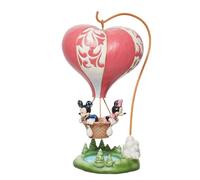 Disney Traditions Mickey & Minnie Hot Air Balloon Figurine