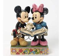 Disney Traditions Sharing Memories Mickey and Minnie 85th Anniversary Figure, Multi-Colour