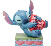 Disney Traditions Stitch Hugging Heart Struck Figurine Enesco 82002