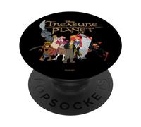 Disney Treasure Planet Logo and Characters PopSockets Adhesive PopGrip