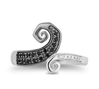 Disney Treasures The Nightmare Before Christmas Sterling Silver 0.12ct Diamond Ring
