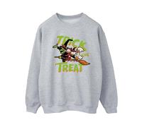 Disney Trick Or Treat Sweatshirt In Grey Grey M