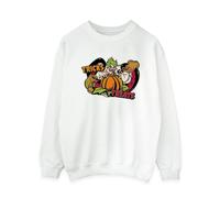 Disney Women's Trick Or Treat Ursula Villains Sweatshirt in White | Size: 2XL Disney White 2XL