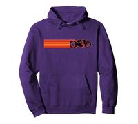 Disney TRON: Ares Lightcycle Race Light Streak Pullover Hoodie, Adult Unisex, Purple, Small