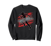 Disney TRON: Ares Master Control Run Official Movie Sweatshirt, Adult Unisex, Black, Small