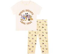 Disney Tshirt Co Ord Set, Boys Mickey Mouse T Shirt, Babies 2 Piece Clothing Set With Striped Bottoms, 12-18 Months
