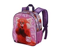 Disney Turning Red Yaay-Small 3D Backpack, Pink, 11 x 26 x 31 cm, Capacity 8.5 L