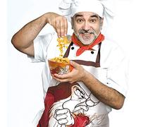Disney TWS63/05BR Seven Dwarves Apron, Grumpy Design, 60 x 90 cm