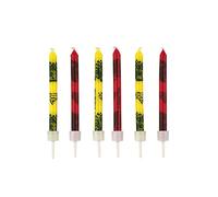 Disney Unique Party 71428 Cars Birthday Candles, Pack of 12