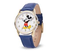 Disney Unisex-Adults Analog Japanese Quartz Watch with Leather Strap WDS001238