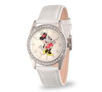 Disney Unisex-Adults Analog Quartz Watch with Faux Leather Strap W002764