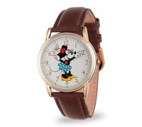 Disney Unisex-Adults Analog Quartz Watch with Faux Leather Strap W002770