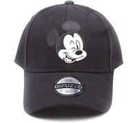 Disney Unisex Casquette Mickey Baseball Cap, Noir, Taille Unique
