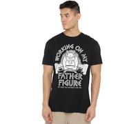 Disney Unisex Hercules Phil Working on My Father Figure Unisex T Shirt, Black T-Shirt