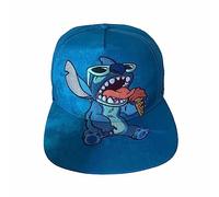 Official Lilo & Stitch Snapback Cap - Classic Blue Hat for Adults & Stitch Fans