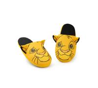 Disney Unisex Kids Yellow Lion King Mule Slippers - 3-4 UK Child