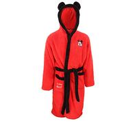 Disney Unisex Mickey Mouse Dressing Gown Supersoft Fleece Robe for Men and Women