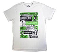 Disney Unisex T-Shirt: Badder Than Ever Tour (Small)