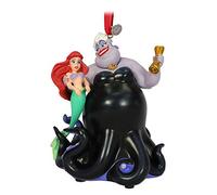 Disney Ursula and Ariel Singing Living Magic Sketchbook Ornament - The Little Mermaid
