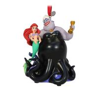 Disney Ursula and Ariel Singing Living Magic Sketchbook Ornament - The Little Mermaid