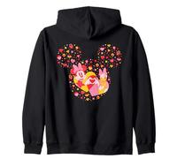 Disney Valentine's Day Minnie & Daisy Galentine Hearts Icon Zip Hoodie