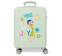 Disney Valise cabine Inside Out 2 Couleurs differentes ABS rigide Fermeture à Combinaison latérale 4 roues Doubles Bagage à Main. by Joumma Sacs., Joy, One Size, Suitcase