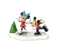 Department 56 Disney Village Accessory Figurine, Ice Skating