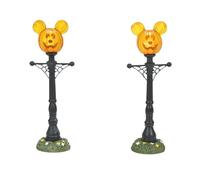 Disney Village by D56 Mickey's Pumpkintown Street Lights Figurine