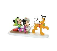 Disney Village by D56 Pluto Toboggan Ride Figurine