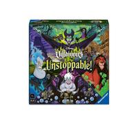 Disney Villainous Unstoppable, Strategy Game, Machiavellian Plans, Play as Disney Villains, 2 to 4 Players from 7 Years Old, 246