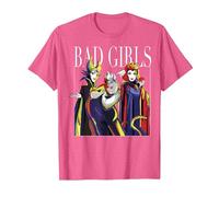 Disney Villains Bad Girls Artistic Group Portrait T-Shirt, Men, Pink Heather, 3X-Large