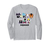 Disney Villains "Birthday Squad" Big Character Letters Long Sleeve T-Shirt