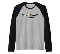 Disney Villains "Birthday Squad" Party Character Letters Raglan Baseball Tee