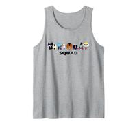 Disney Villains "Birthday Squad" Party Character Letters Tank Top