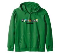 Disney Villains "Birthday Squad" Party Character Letters Zip Hoodie