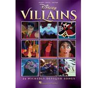 Disney Villains Book [Softcover] Piano, Vocal and Guitar Walt Disney