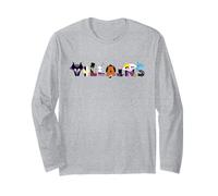 Disney Villains Classic Character Letters Long Sleeve T-Shirt