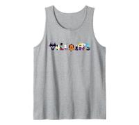 Disney Villains Classic Character Letters Tank Top