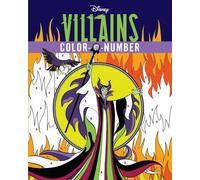 Disney Villains Color-By-Number