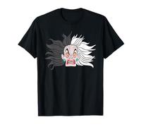 Disney Villains Cruella De Vil Enraged Big Face Costume T-Shirt