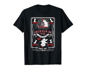 Disney Villains Cruella Tarot Card T-Shirt
