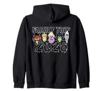 Disney Villains Family Trip 2026 Matching Disney Vacation Zip Hoodie