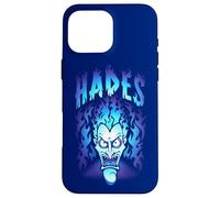Disney Villains Hades from Hercules Blue Flames Case for iPhone 16 Pro Max