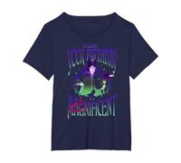 Disney Villains Have A Maleficent Birthday T-Shirt, Women's Plus, Navy Blue, 2X