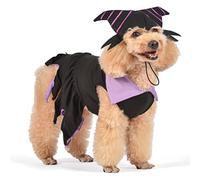 Disney Villains Maleficent Costume for Pets - Small - Officially Licensed Disney Dog Halloween Costume, Purple