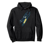 Disney Villains Maleficent Dragon Big Face Costume Pullover Hoodie